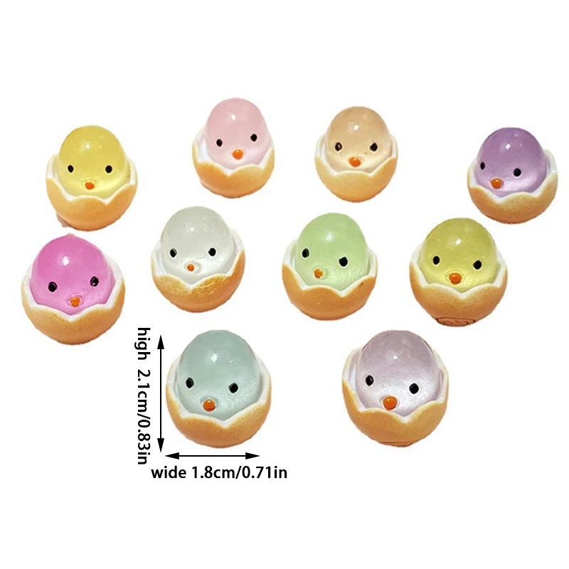 زينات فرخ عيد الفصح للأطفال ، مناظر طبيعية صغيرة ، بيض متوهج ، زخرفة ، ألعاب إبداعية ، هدايا تصنعها بنفسك ، 20 روض