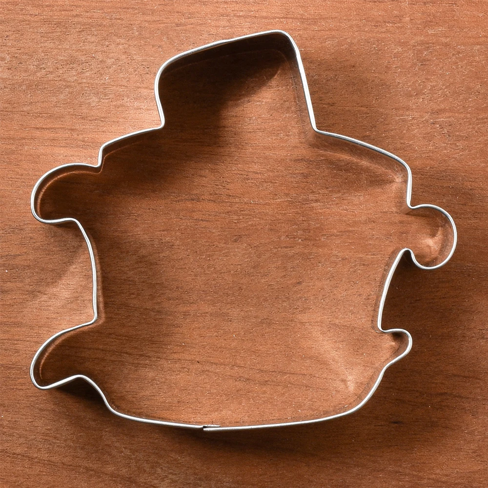 KENIAO Christmas Sleigh Cookie Cutter - 9.3 CM - Winter Biscuit Fondant Sandwich Bread Mold - Stainless Steel - by Janka