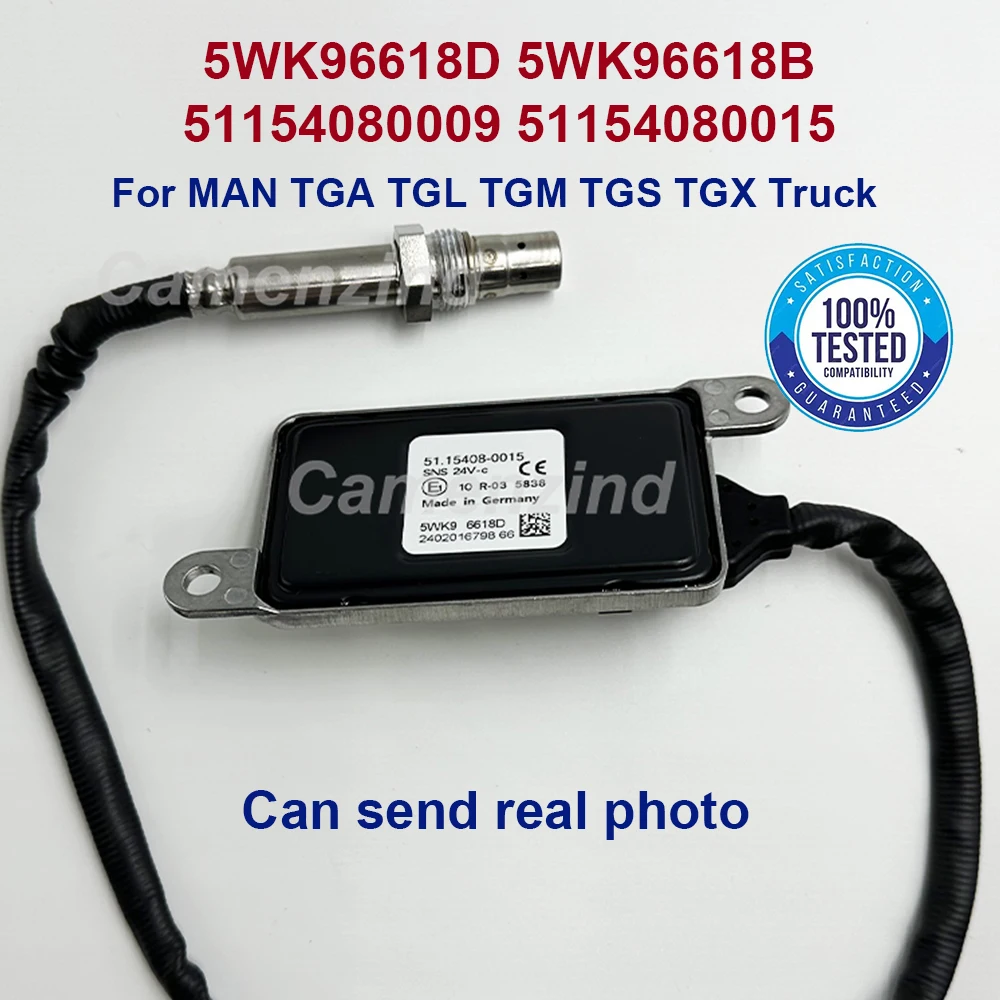 

5WK96618D 5WK96618B 51154080009 51154080015 High Quality Chip NOX Nitrogen Oxygen Sensor 24V For M-AN TGA TGL TGM TGS TGX Engine