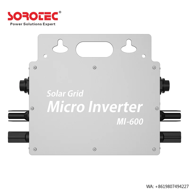 DC to AC VDE 5 Year Warranty 600W 700W 800W MPPT IP65 Grid Tie Solar 600W Micro Solar Inverter