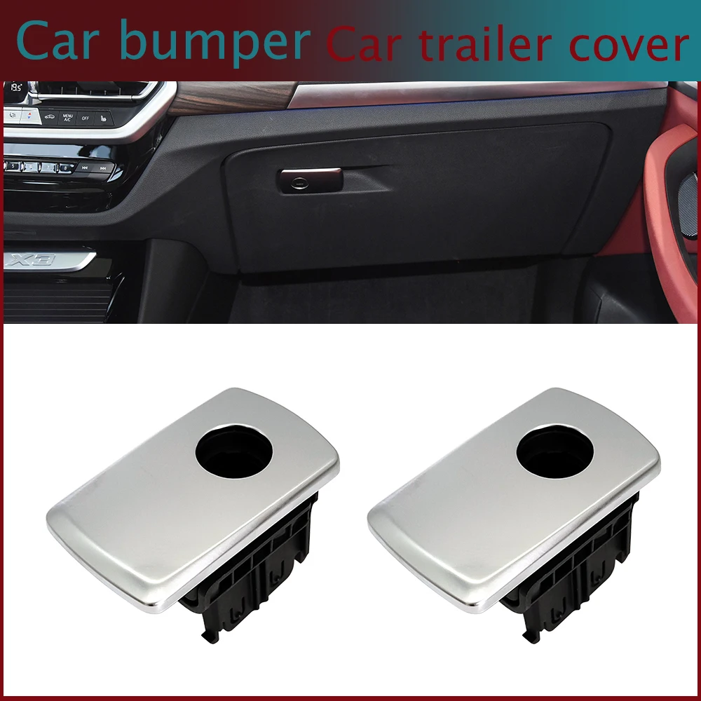 

For BMW G01 G02 Car RIght Glove Box Handle Cover Lid Lock Toolbox Glove Boxes Cover Switch Accessory For BMW X3 X4 2017-2023