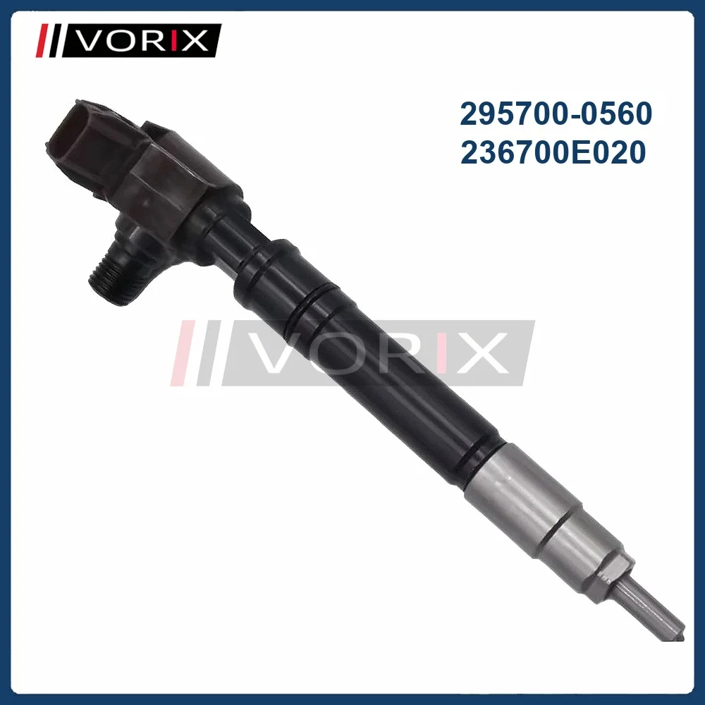 

295700-0560 236700E020 Fuel Injector for Toyota Fortuner Hilux Revo 2.4L 2GD-FTV
