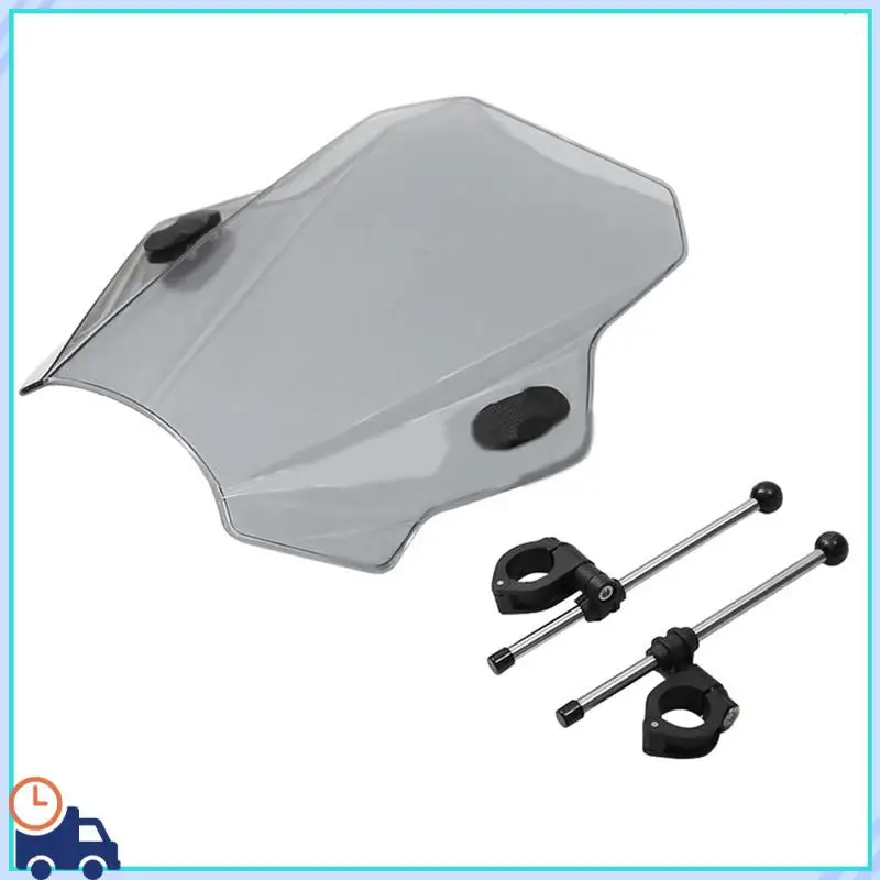 

Front Wind Deflectors Windscreen For Yamaha MT07 MT09 HONDA CBR600RR CB1000R GXSR 600 750 BMW Ducati 40X37cm Parts Gray