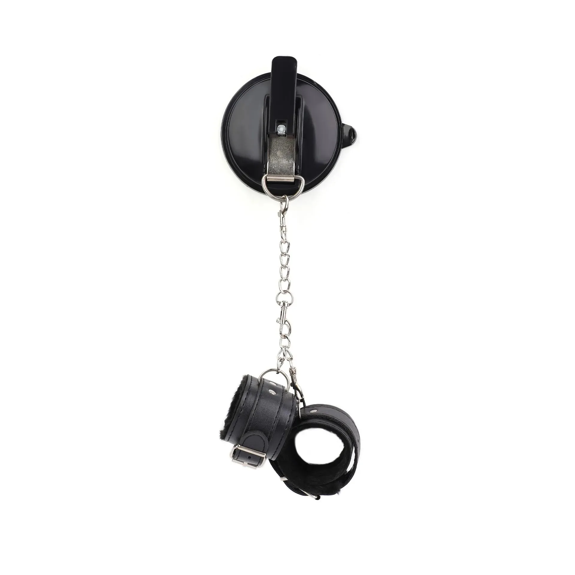 Detachable Handcuffs with Suction Cups BDSM Bondage Gear Strong Suction Hand Restraint for Bathroom & Indoor Couple Game Props
