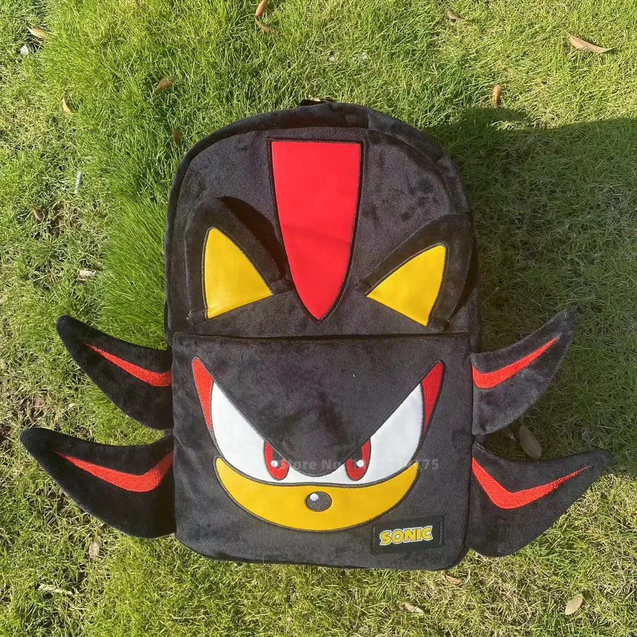 Sonic Plush Backpack Amy Rose Miles Prower Knuckles the Echidna Cartoon Toys Travel Bags Schoolbag Gifts