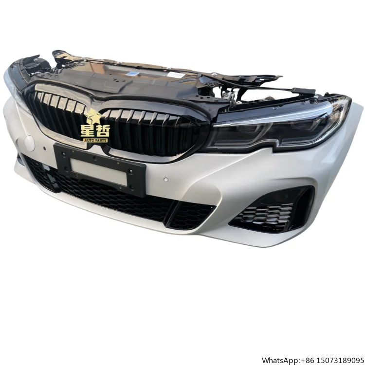 

Высокое качество для переднего бампера 3-й серии G20 в сборе с решеткой радиатора, пластиковая передняя губа для автомобильных деталей