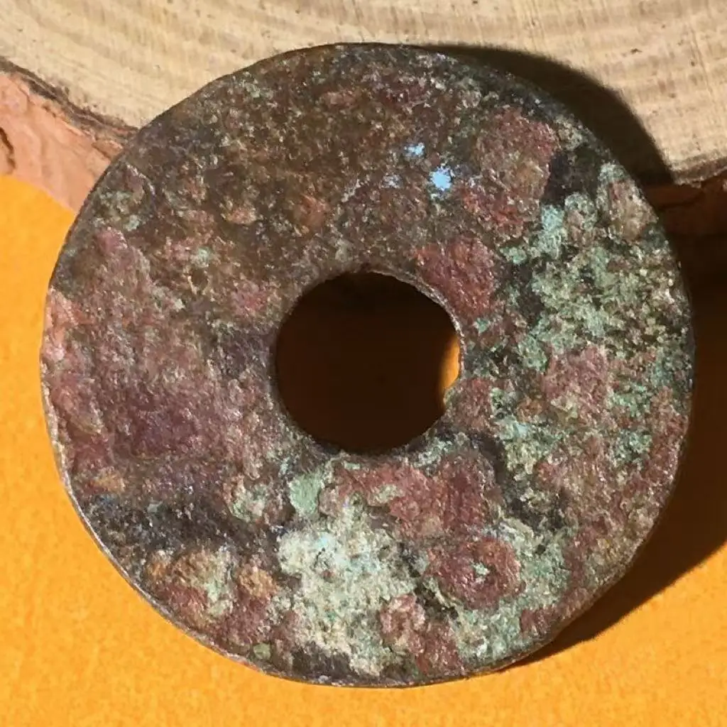 Pre Ancient Qin Dynasty Copper Coin for Collection Old Rare Dong Zhou Coins Antiques Gifts