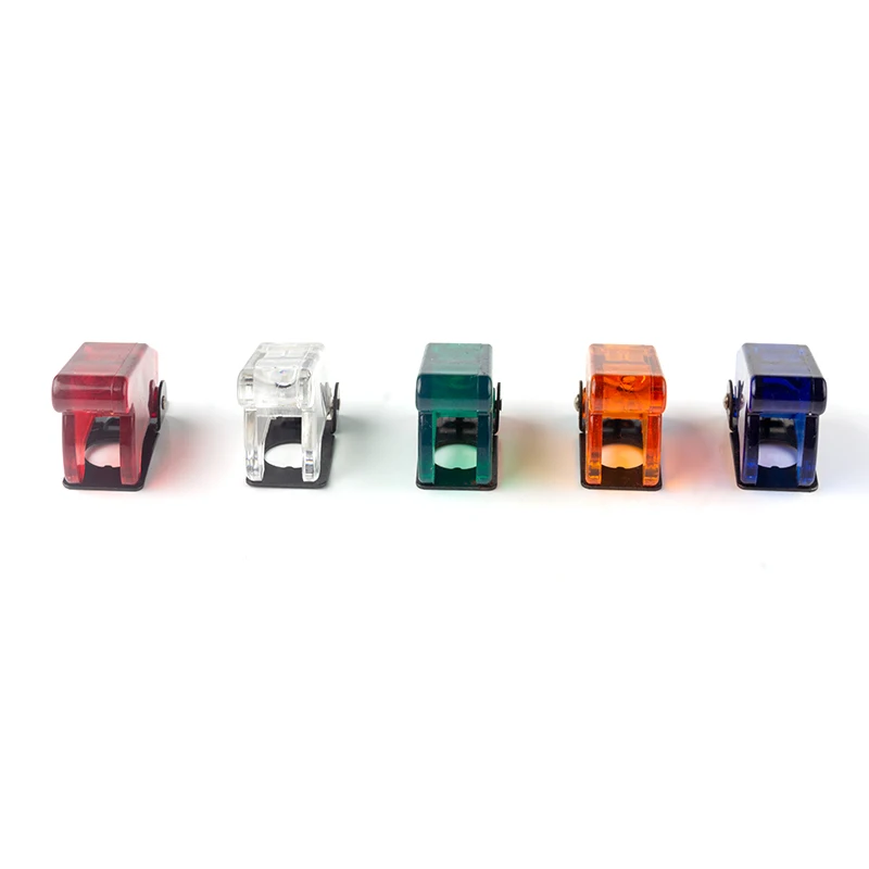 Rocker Switch LED Automobile Modification Arm Push Button Protection Cover 12V 20A For Racing Car Light Toggle Control ON-OFF