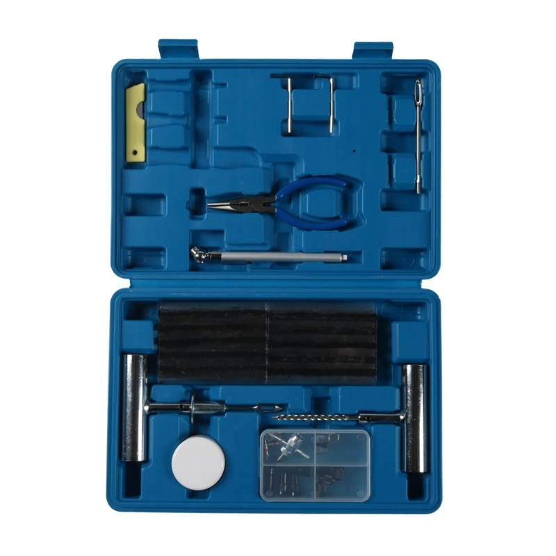 68pcs Tyre Repair set Tubeless Car Tyre Repair Set Roadside Solution for Driver Drop shipping