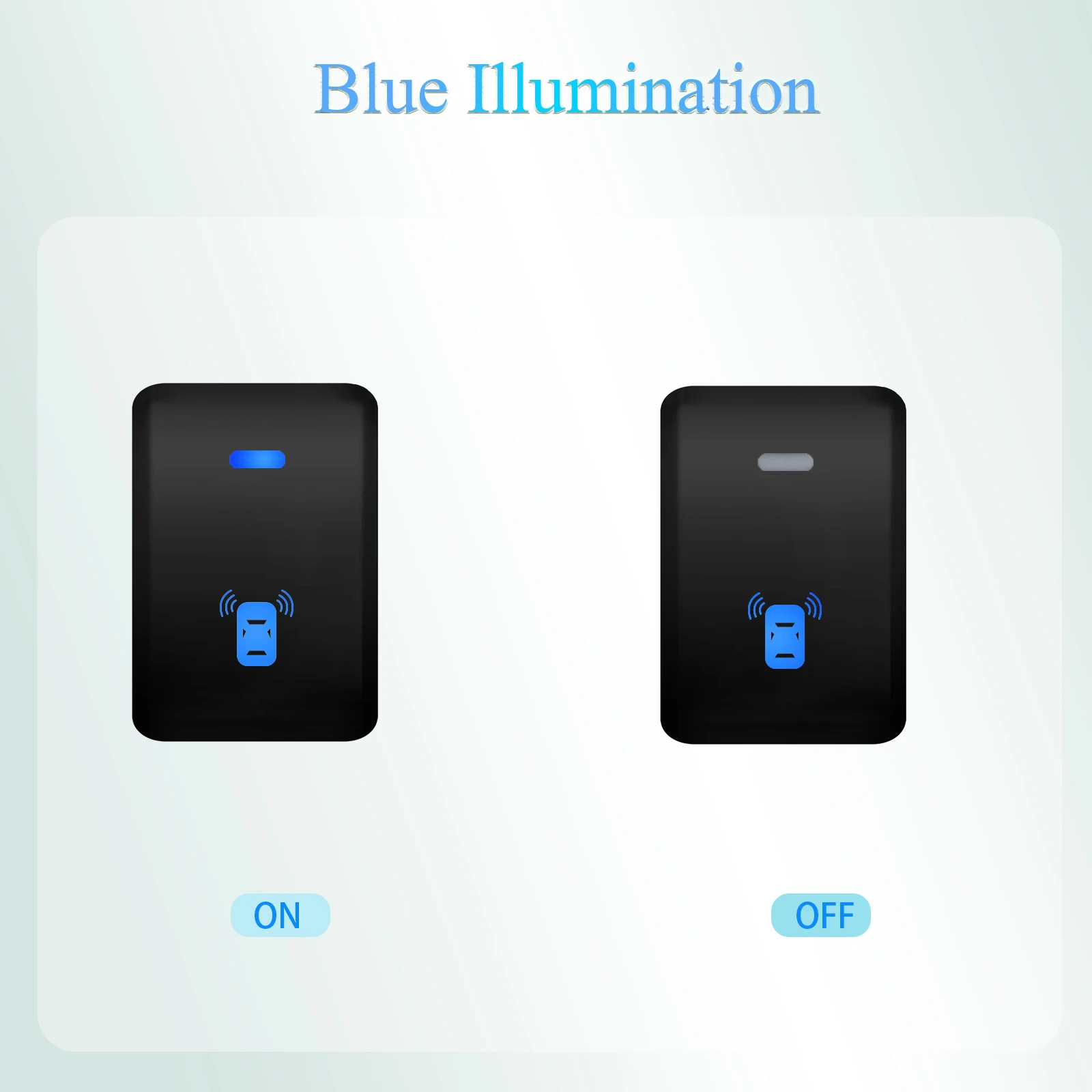 Blue LED Push Switch Button With Wire For Suzuki Jimny TOYOTA Landcruiser Fog Light DRL Light Bar AIR Comp Diff Lock Radar Seat