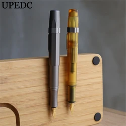 UPEDC PEI Pen Octagonal EDC Pocket Pen Titanium Alloy German Schmidt Ink  Fountain Pen EDC Gear