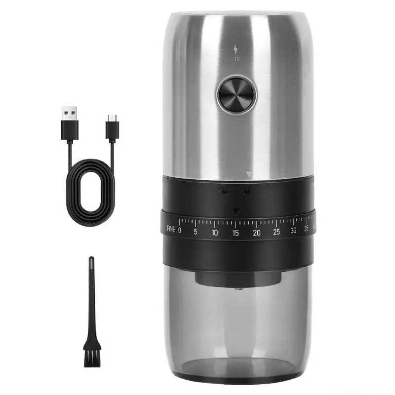 D0AB Coffee Grinder Office Coffee Grinding Tool Perfect for Travel Camping Office Use