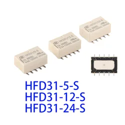 2PCS/Lot 10P 1A Relay HFD31-5VDC 12VDC 24VDC-S HFD31/5 12 24-S 10PIN HFD31/5-S HFD31/12-S HFD31/24-S HFD31-12-S HFD31-5-S