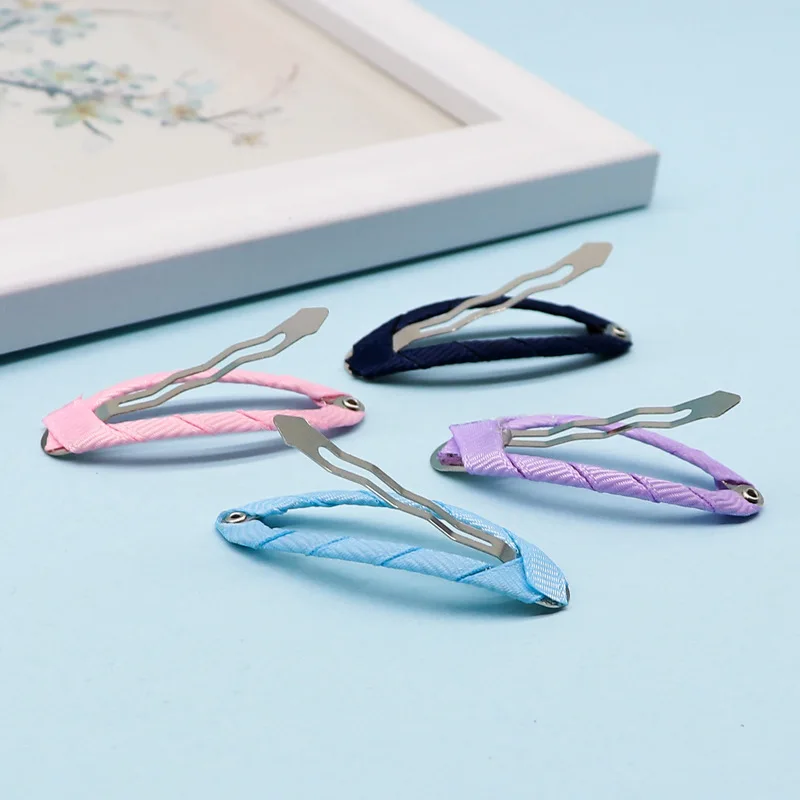 Hair Clips For Girls Kids Teens Women Hair Clips Non Slip Metal Snap Headwear Cute Candy Color Barrettes Hair Accessories