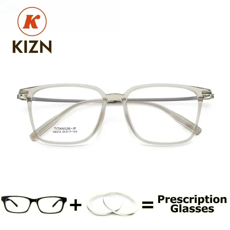 

KIZN Prescription TR90 Myopia Recipe Clear Lenses Multifocal Reading Glasses Fashion Women Progressive Transparent Eyeglasses