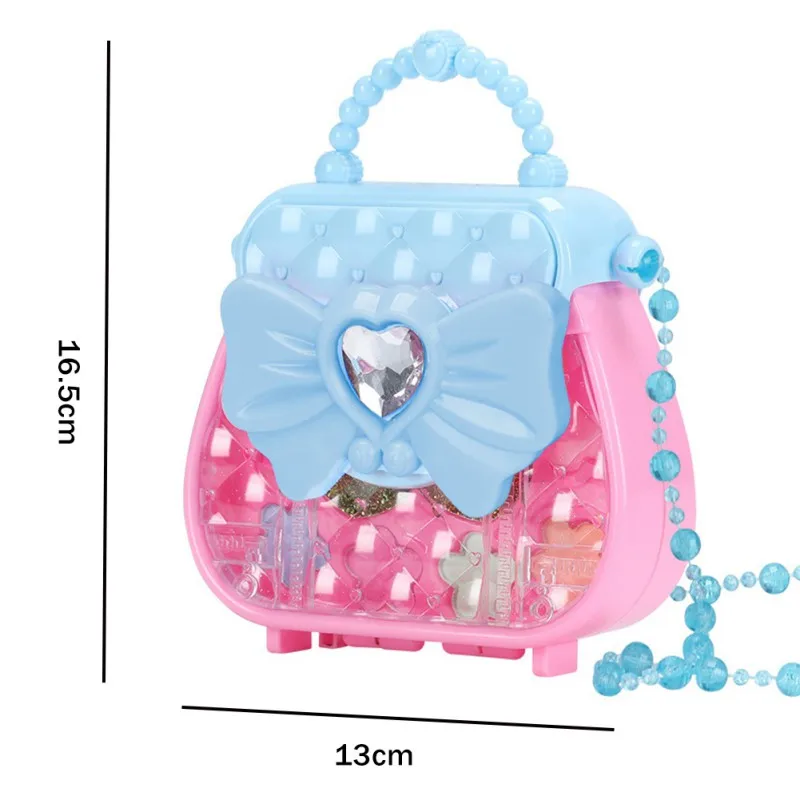 Kids Make up Kit  Handbag Makeup Toys Gift Environmentally Friendly Odorlessfor Toddler Little Princess Girls Birthday Party