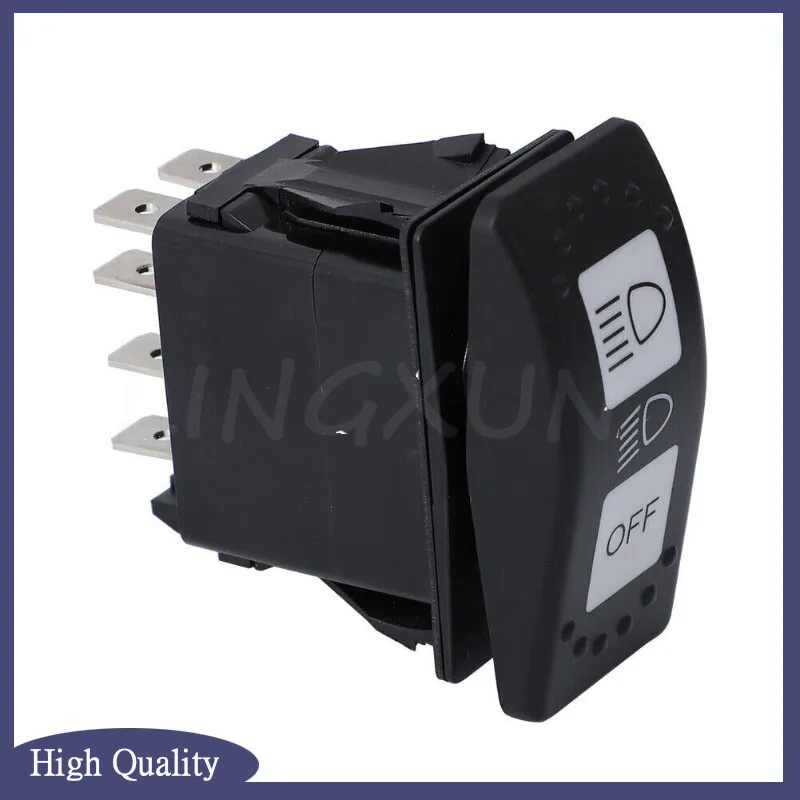 Car Headlight Switch Blue Light Switch 710004492 For Can Am Defender HD10 20A Car Lights Toggle Button Car Accessories
