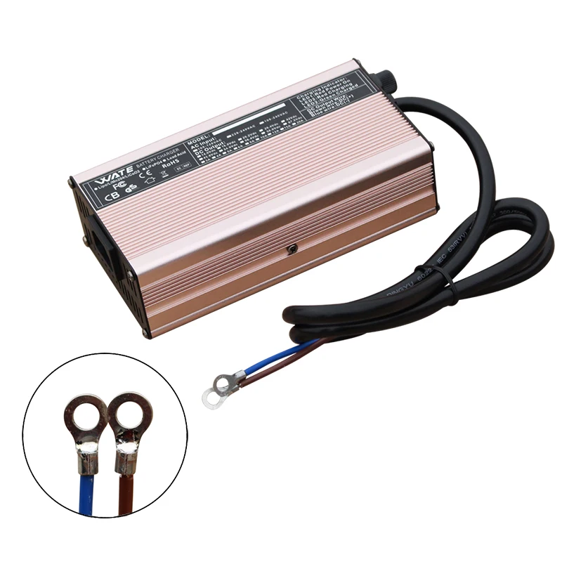 29,2V 20A LifePO4-batterijlader met Anderson XT60 8S aluminium behuizing 24V snel opladen voor 8S-batterijen