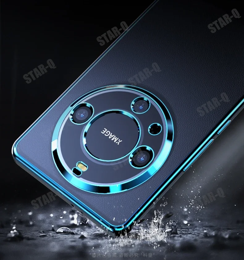 Magic6 Magic5 Lite Luxury Plating Clear Case For Huawei Honor Magic 6 5 Lite 5g Soft Silicone Transparent Back Cover 6lite 5lite
