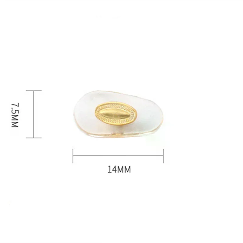10 PCS Free Shipping Silicone Aviator Glasses Eyeglass Sunglasses Nose Pads