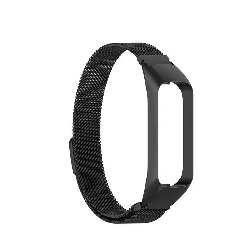 Magnetic Loop Strap for Samsung Galaxy Fit 2 Band Replacement Stainless Steel Metal  Bracelet For Samsung Fit2 R220 Correa