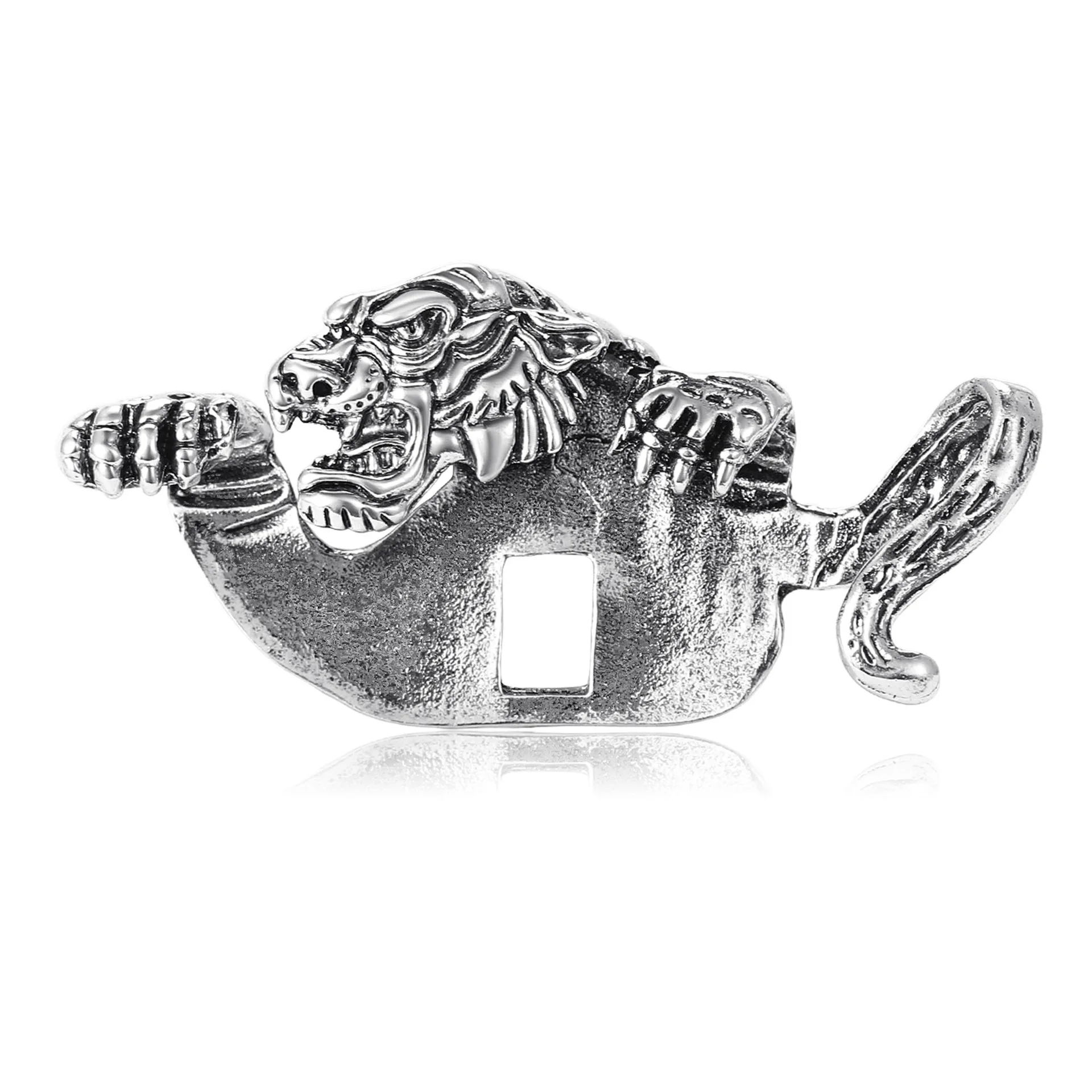

Retro And Powerful Alloy Enamel Tiger Brooch, Men's Suit Overcoat, Suit Lapel Clip, Friends' Party, Daily Jewelry Clothing