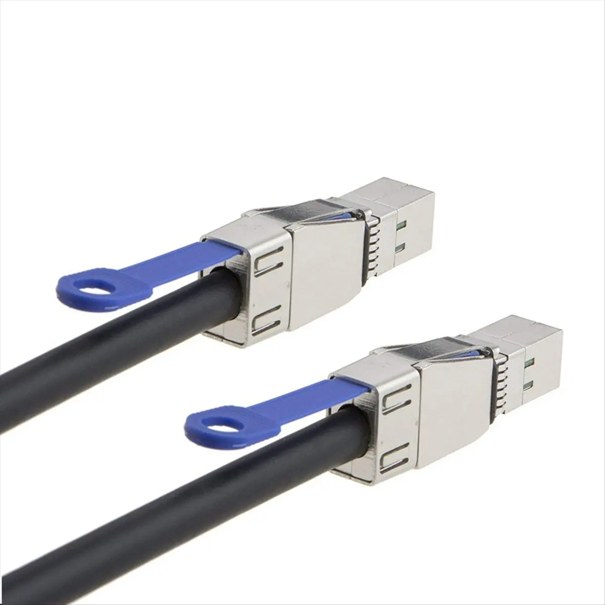 A40I MinSAS Cable 4X SFF-8644 to SFF-8644 Cable Multilane Shielded Cage Cable Hard Disk Server Data Sync Transmission 1M