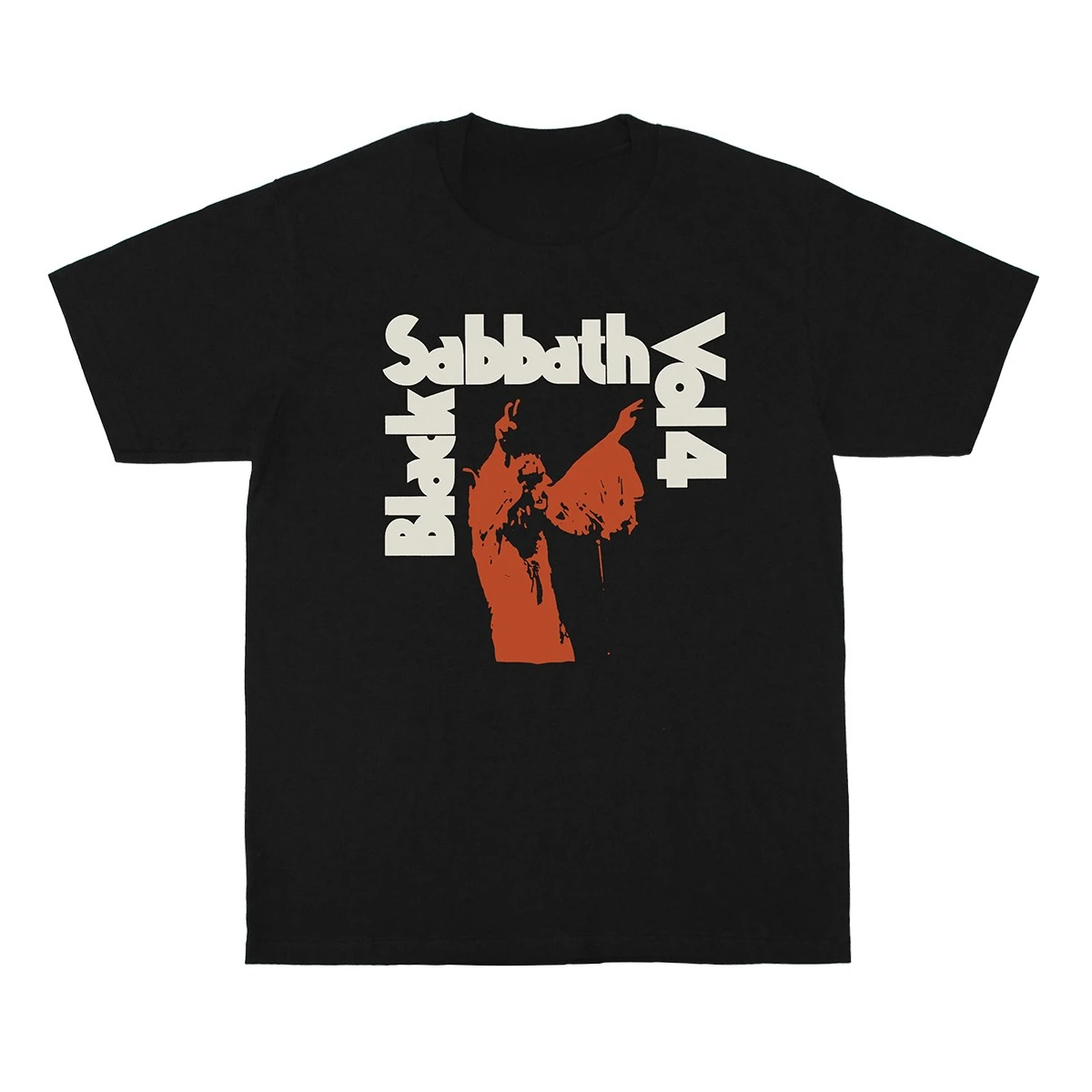 

Мужская и женская повседневная футболка с короткими рукавами из чистого хлопка Black Sabbath Vol 4, европейская и американская рок- и металлическая группа