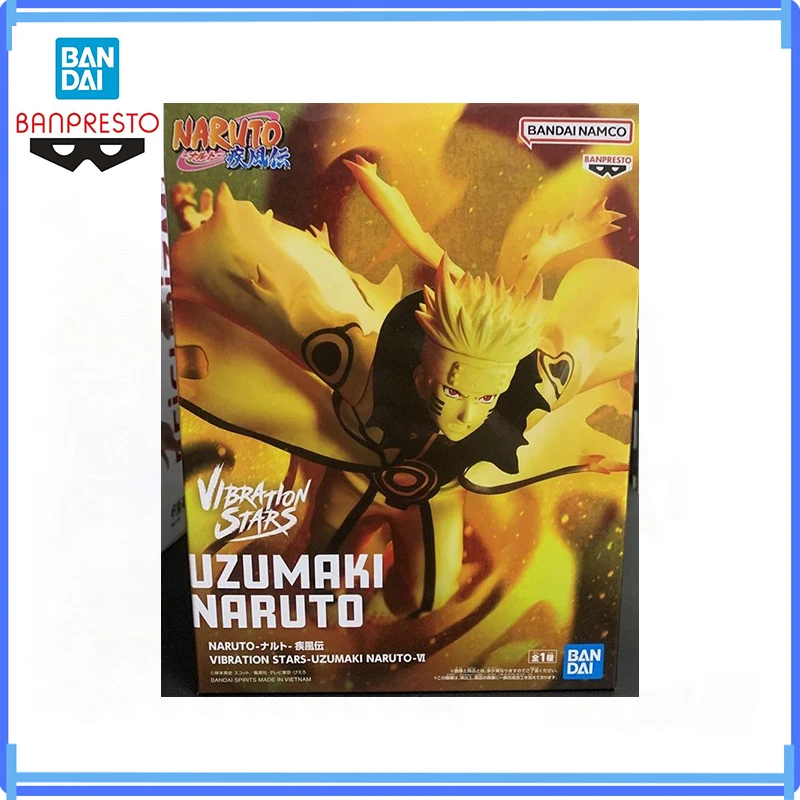 

Bandai In Stock Original Banpresto Vibration Stars Naruto Shippuden Uzumaki Naruto Action Figure Model Genuine Boxed Toy Gifts