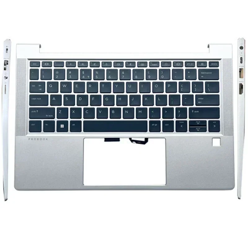 Imagem -03 - Teclado Original dos Eua para Laptop Palmrest Upper Cover Acessórios de Habitação Superior Probook 430 g8 g9 Zhan 66 13 g4 g5 M21190001