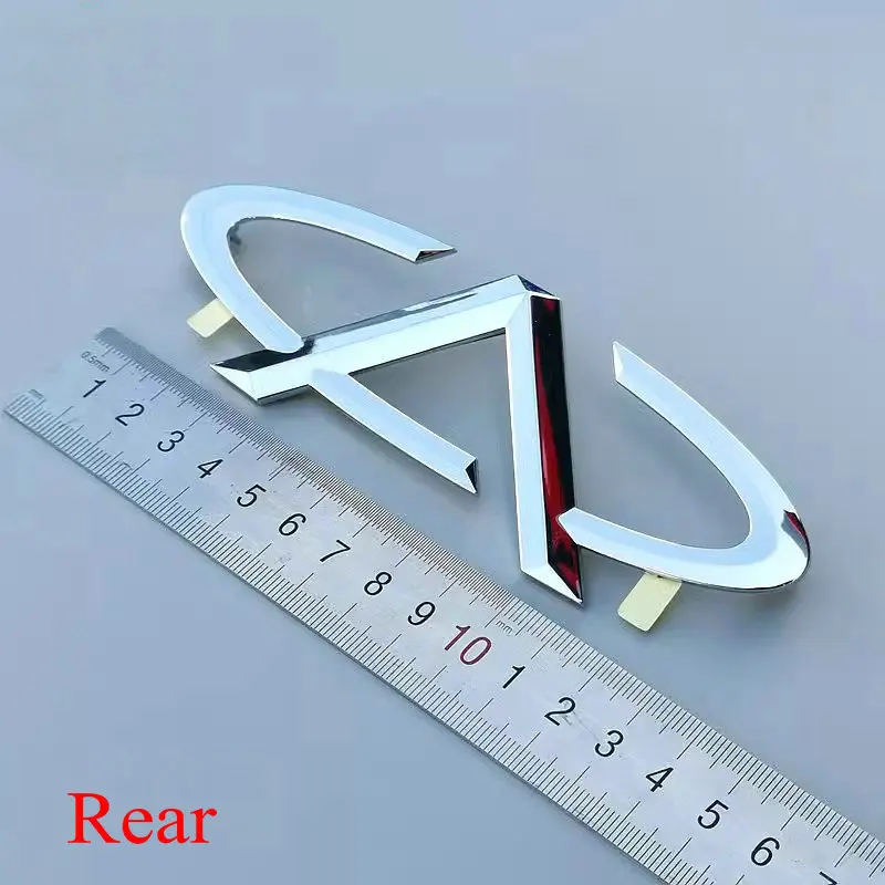 Apply to Chery  2013 QQ Front and rear signs Auto Logos QQ English Character Label Tail label Car sticker