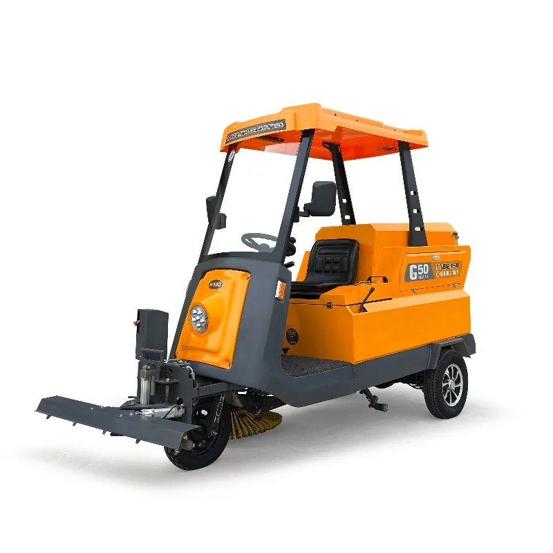 G50  Street Electric Cleaning Machine High Pressure Washing Sweeper Sanitation Truck