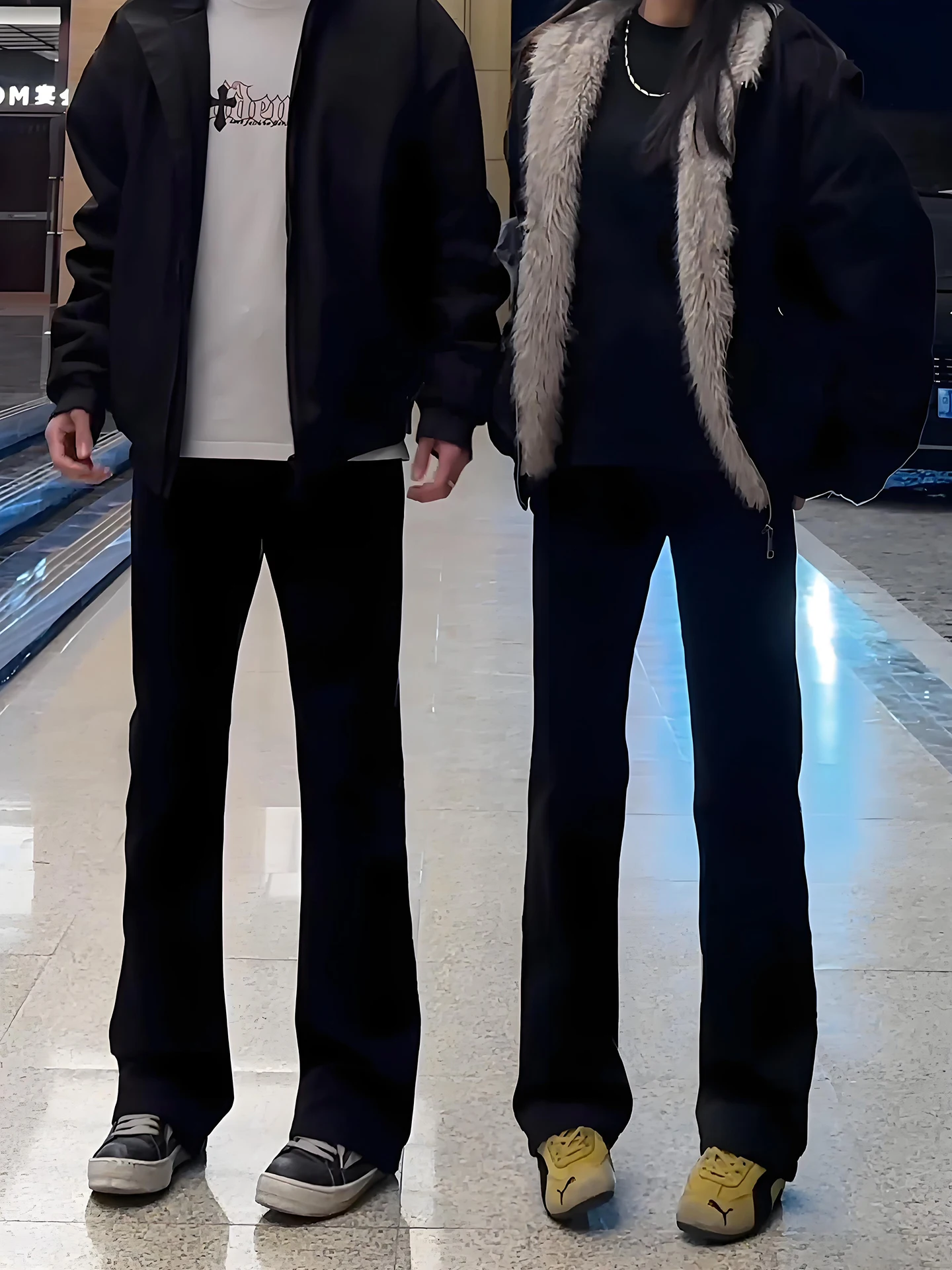 

Мужские джинсы с высокой талией, прямые, на подкладке, зимние, облегающие, с расклешенным низом, в американском стиле, с дизайном «нож», повседневные, молодежные