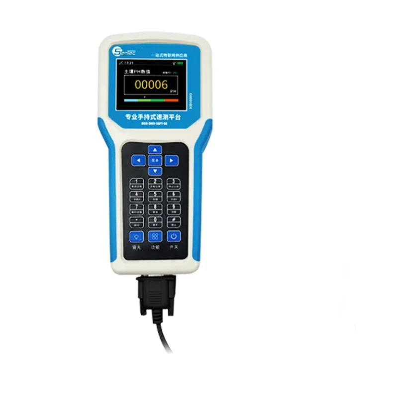 SenTec SEM2260  soil analyzer7 in 1 Portable Soil Detector Soil NPK EC Moisture Temperature with Handheld Display Terminal