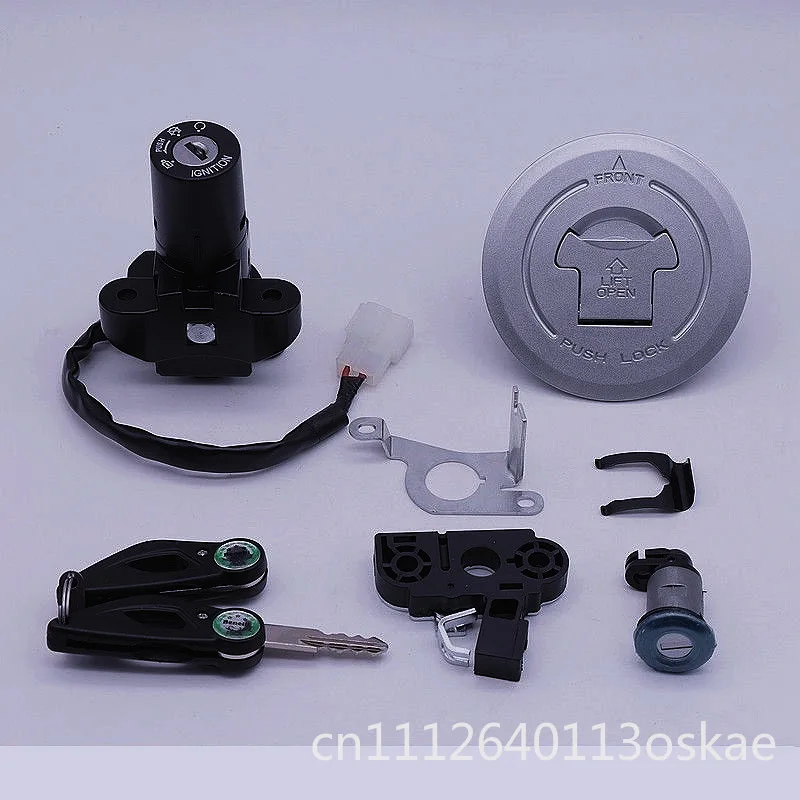Applicable to BJ125-3E-3F TNT135 set lock TNT125 electric door lock full car lock fuel tank cover key