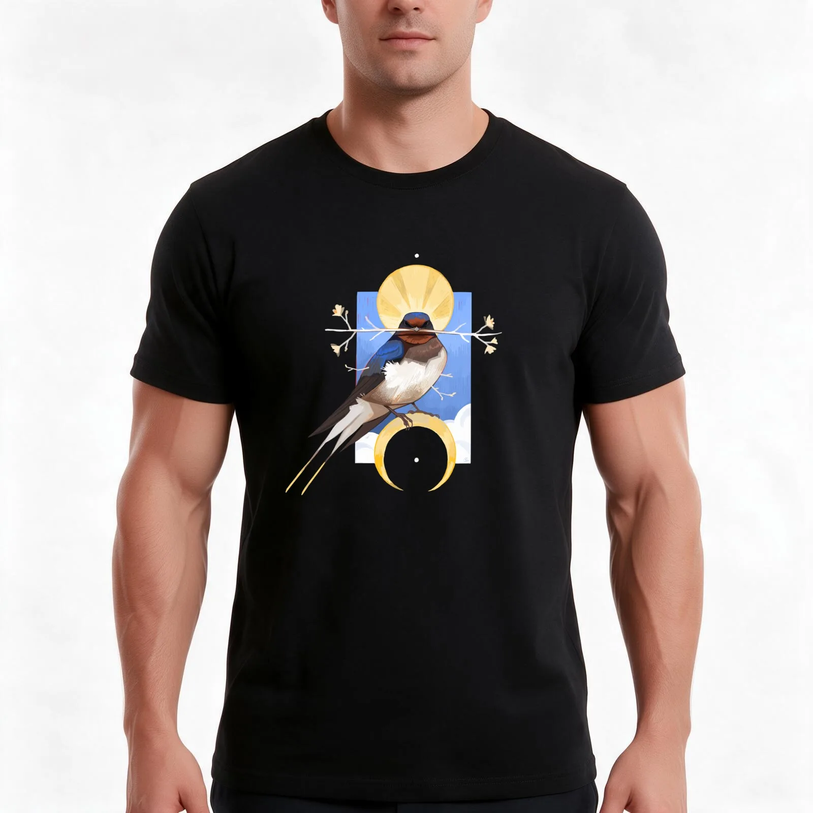 Bearer of Spring T-Shirt, Summer Casual Cotton Tee, Oversized Streetwear Tops, Vintage Graphic Print, Loose Fit Short Sleeve