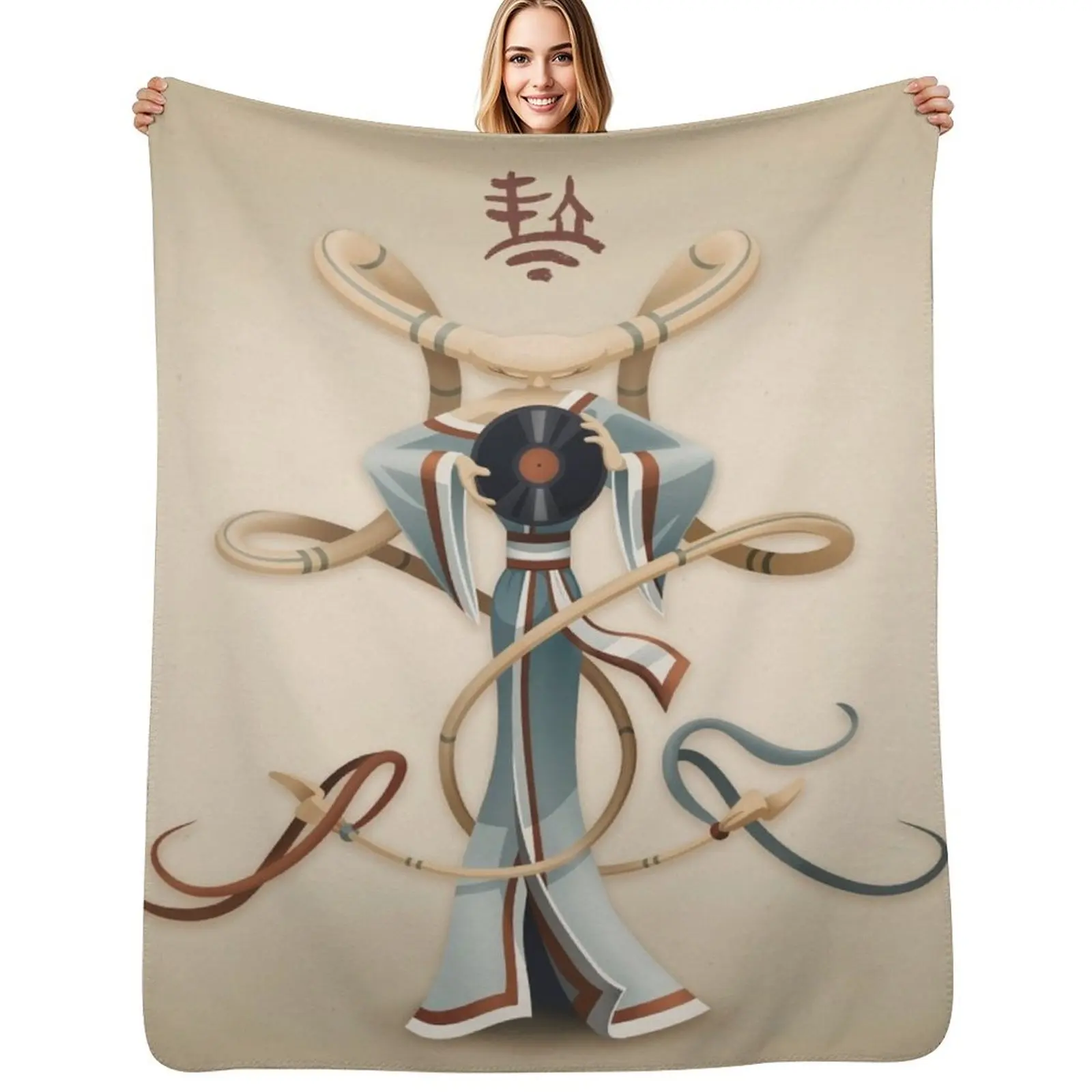 

Stammheim - Vinyl Zen Throw Blanket Luxury Thicken Multi-Purpose Kid'S blankets ands Blankets