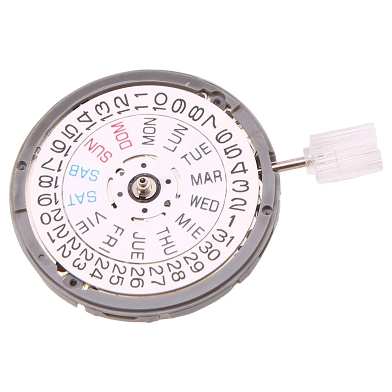 Automatic Movement NH36/NH36A Self-Winding Mechanical Quick Date/Day Setting 3.8 O'clock Crown 24 Jewels