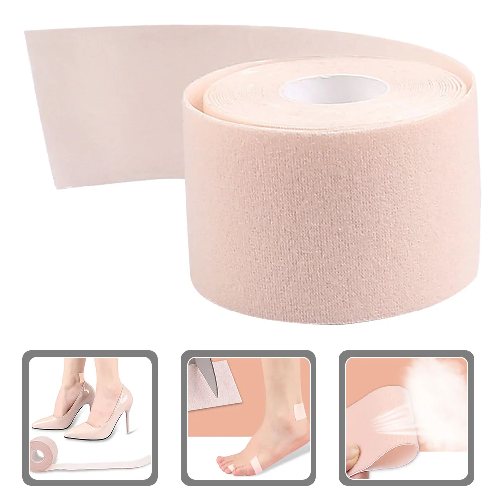 Foot Pad Anti-wear Velvet Tape Patches for Inner Thighs Can Be Cut Blister Pads Prevention Pink Toe