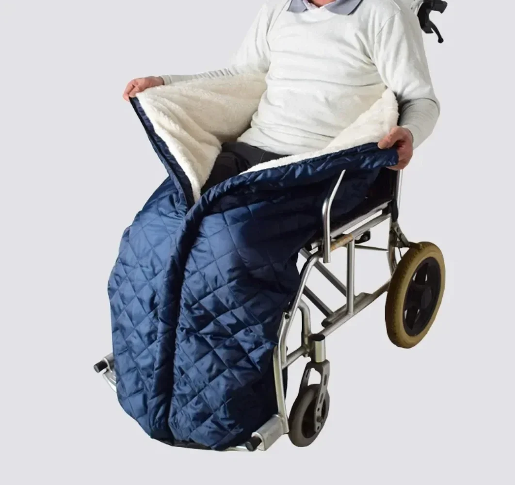 Elderly Patient Leg Guard Warm Hicken Wheelchair Half Pack Thermal Blanket Waterproof Windproof Cold Proof Health Care Supplies