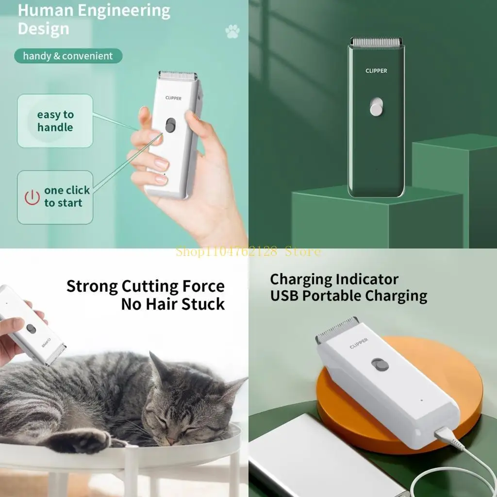 

Portable Electric Pet Hair Clippers Dog Hair Trimmer Grooming Pet Clippers best sale