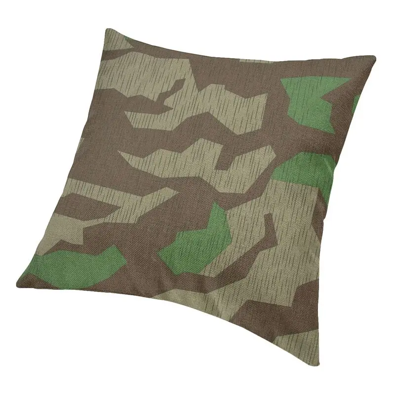 Splittertarn Splinter Camo Camouflage Cushion Cover Bedding Sofa WW2 Military Army Art Throw Pillow Case Decoration Pillowcase