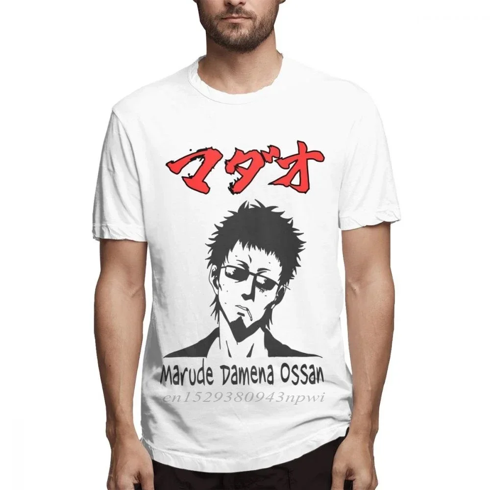 Camiseta Popular de Gintama Hasegawa Taizou para hombre, camisa con gráfico de Anime, de calle alta, de talla grande XS-3XL