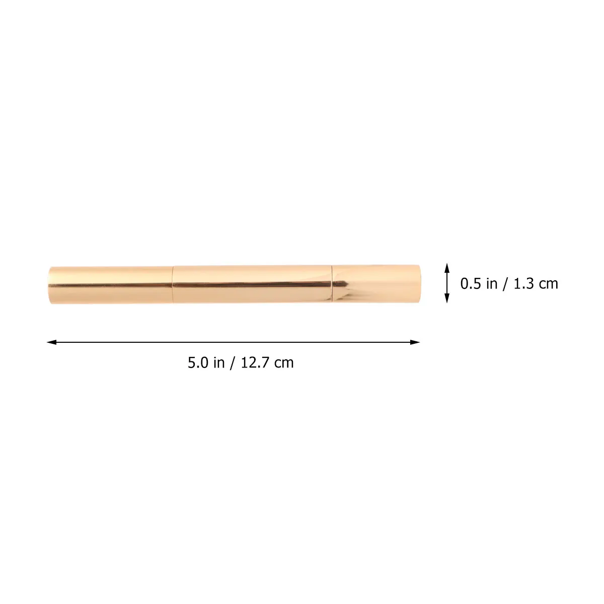 

5pcs Empty Tubes with Brush Tip for Nail Oil 5ml Portable Pen refillable nail polish eyelash growth salon personal use