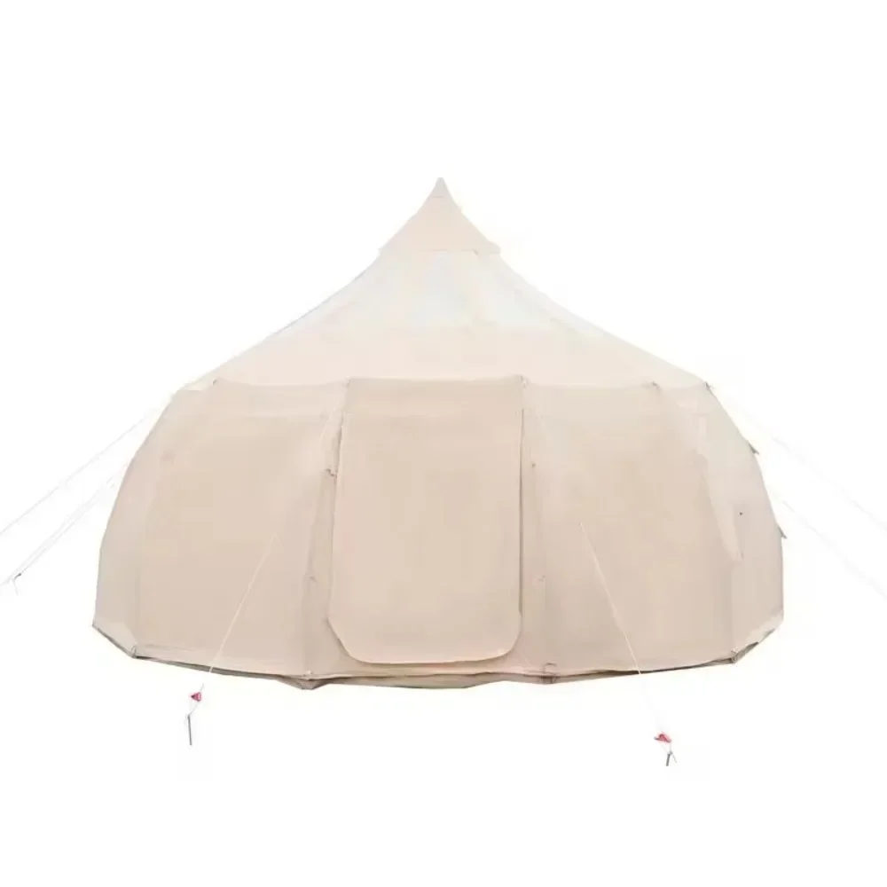 

Light luxury yurt tent house glamping thickened rainproof windproof dome mongolian Four Seasons spherical tent
