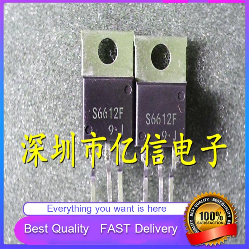 10Pcs/Lot New Original SILICON CONTROLLED Triode S6612F Good Quality  In Stock