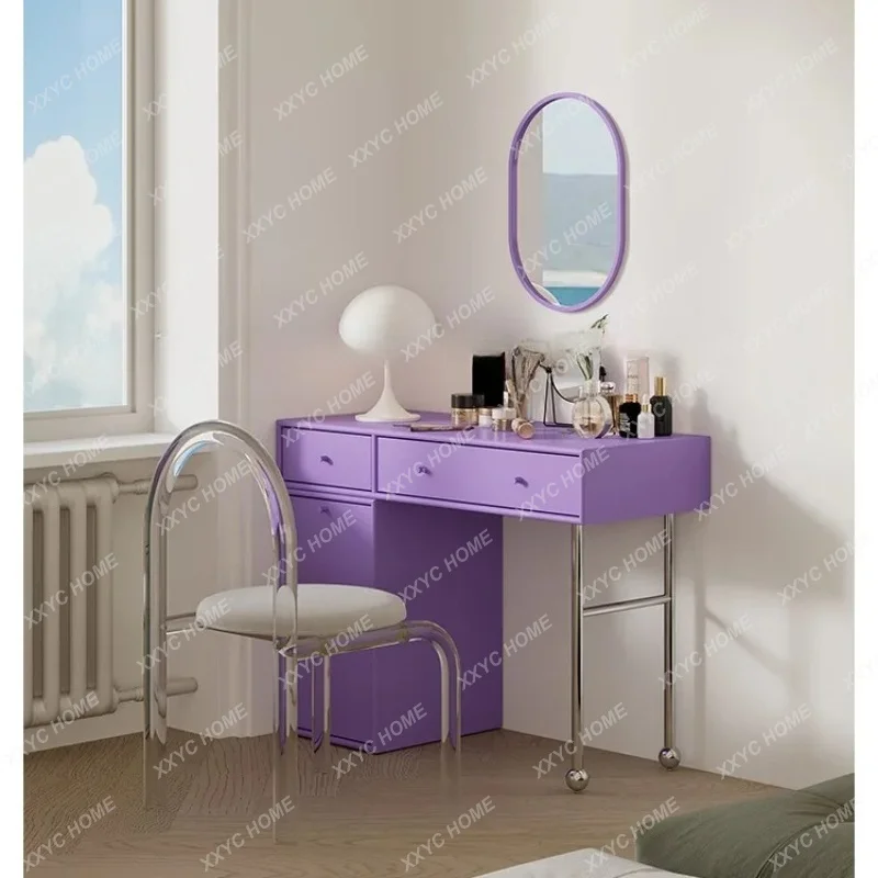 XXModern Minimal Dressing Table Storage Stool Drawer Organizer Dressing Table Makeup Drawers Home  Furniture Home