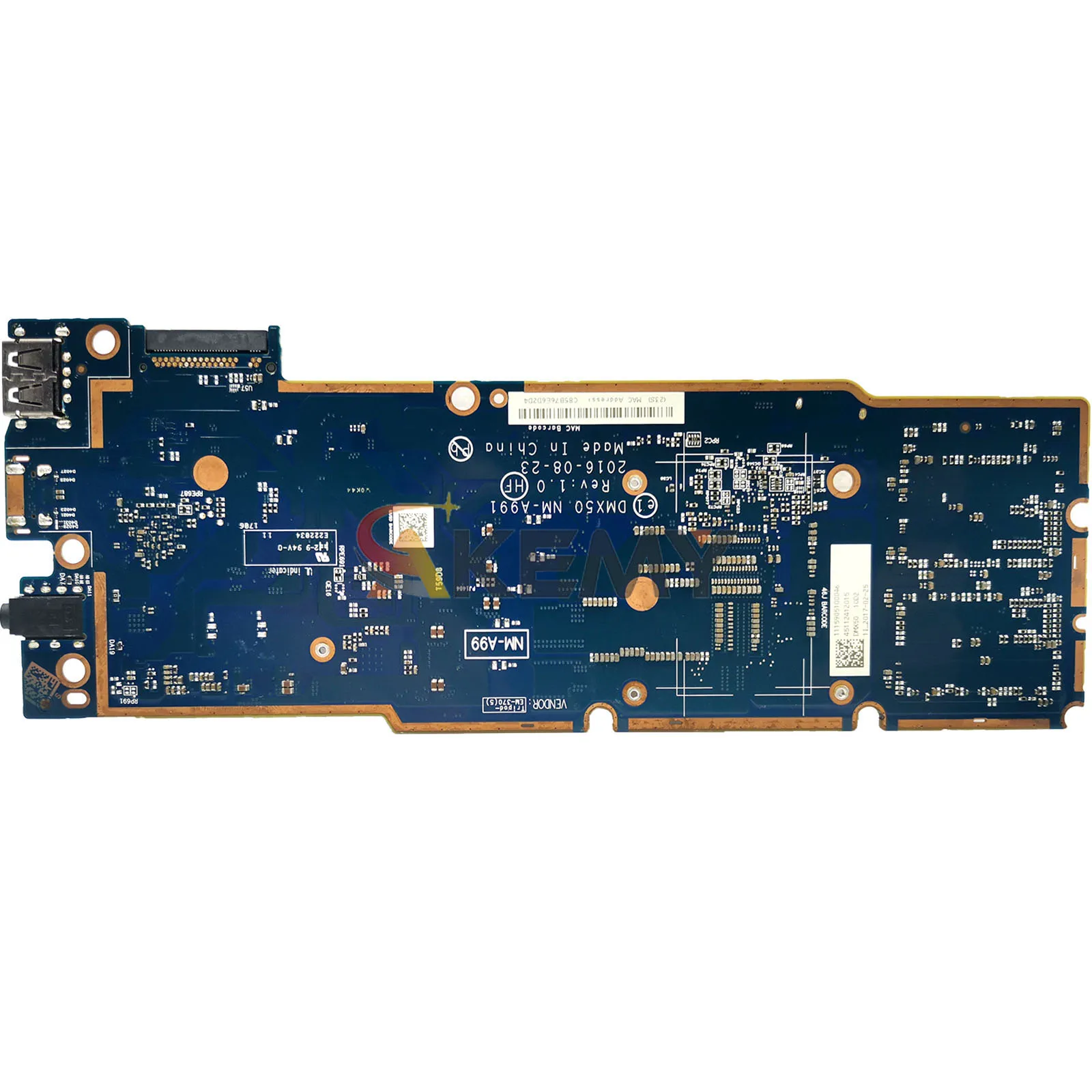 เมนบอร์ด NM-A991 สำหรับแท็บเล็ต Lenovo Ideapad Miix 720-12IKB พร้อมซีพียู i3 i5 i7 แรม 4GB 8GB 16GB ผ่านการทดสอบ 100%