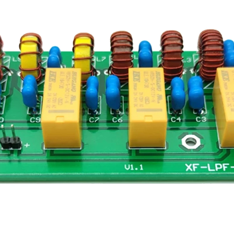 1 Piece XF-LPF-HF Filter Kit 12V 100W Short Wave Low Pass Filter Lpf Unit 3.5Mhz-30Mhz Assembled