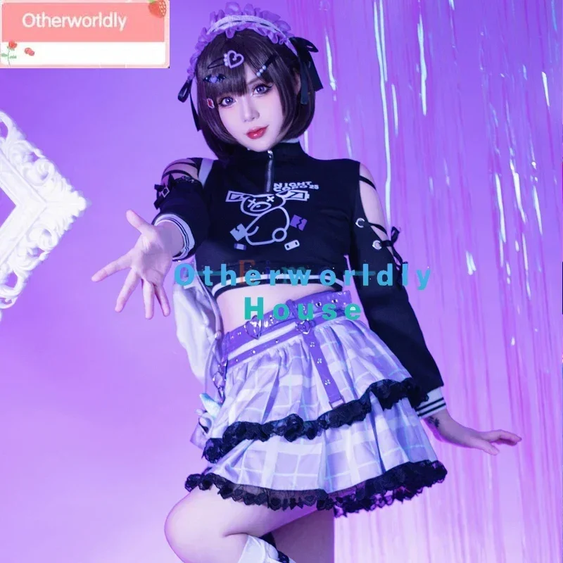 PJSK 25Hours Shinonome Ena Cosplay Costumes Game Project Sekai Colorful Stage Cosplay Party Suit With Bag Uniforms Custom Made